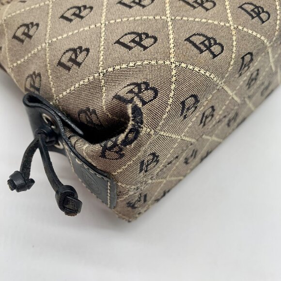 Dooney & Bourke Signature Canvas Tassel Shoulder Bag - Picture 8 of 11